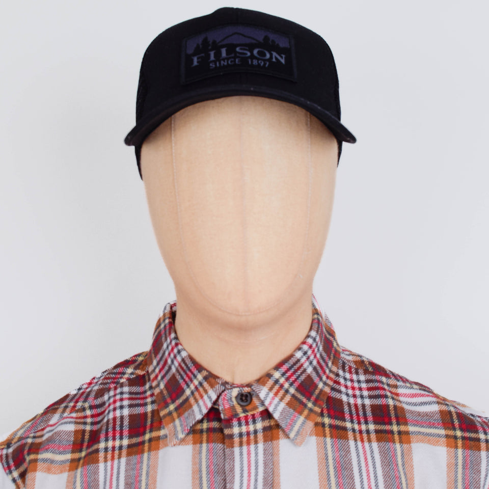 Filson Logger Mesh Cap - Black