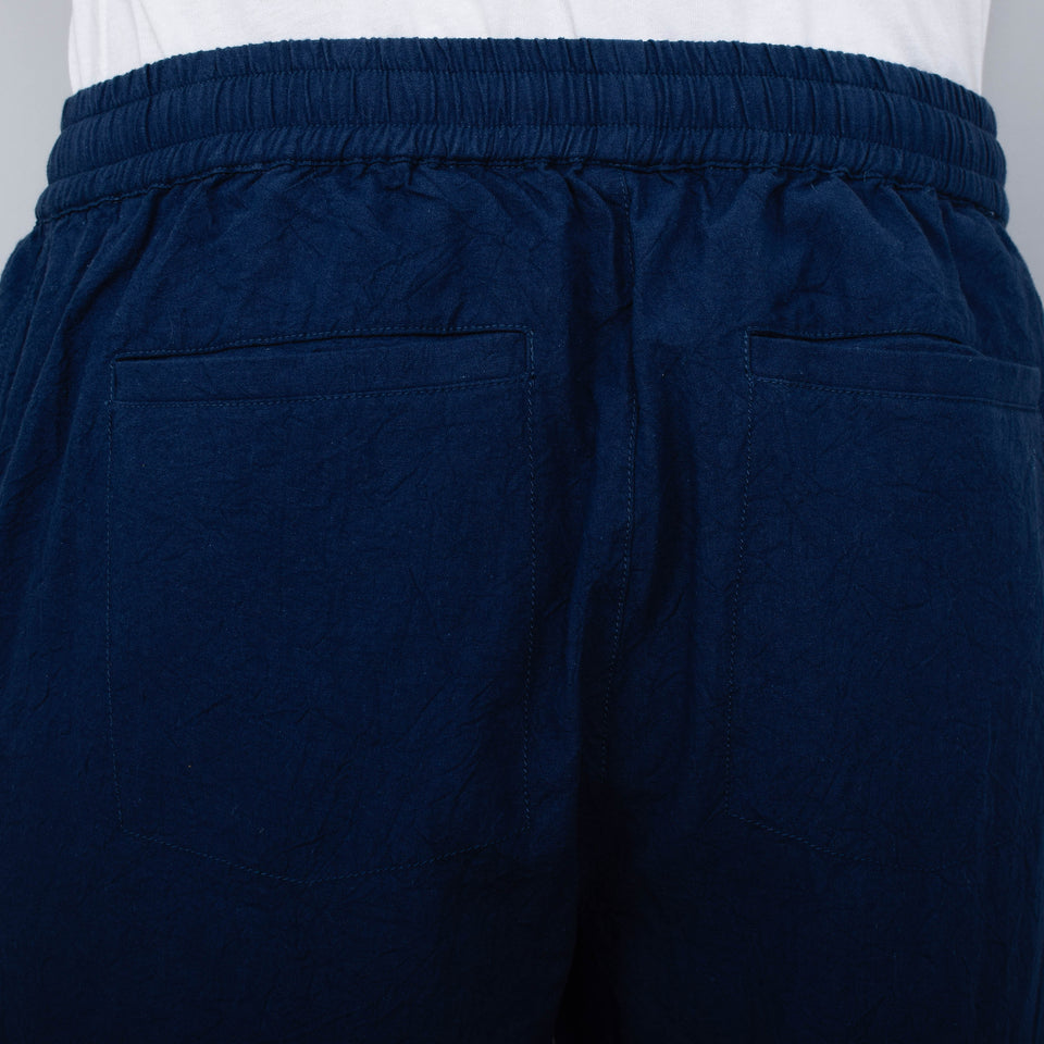 Folk Drawcord Assembly Pant - Ash Navy Crinkle