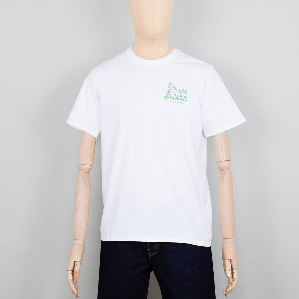 Edwin Tokyo Builders T-Shirt - White