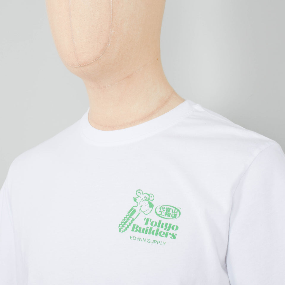 Edwin Tokyo Builders T-Shirt - White