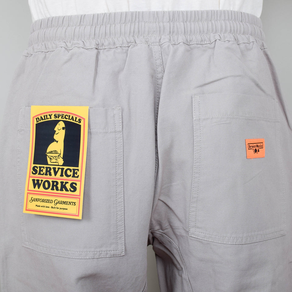 Service Works Classic Canvas Chef Pants - Stone