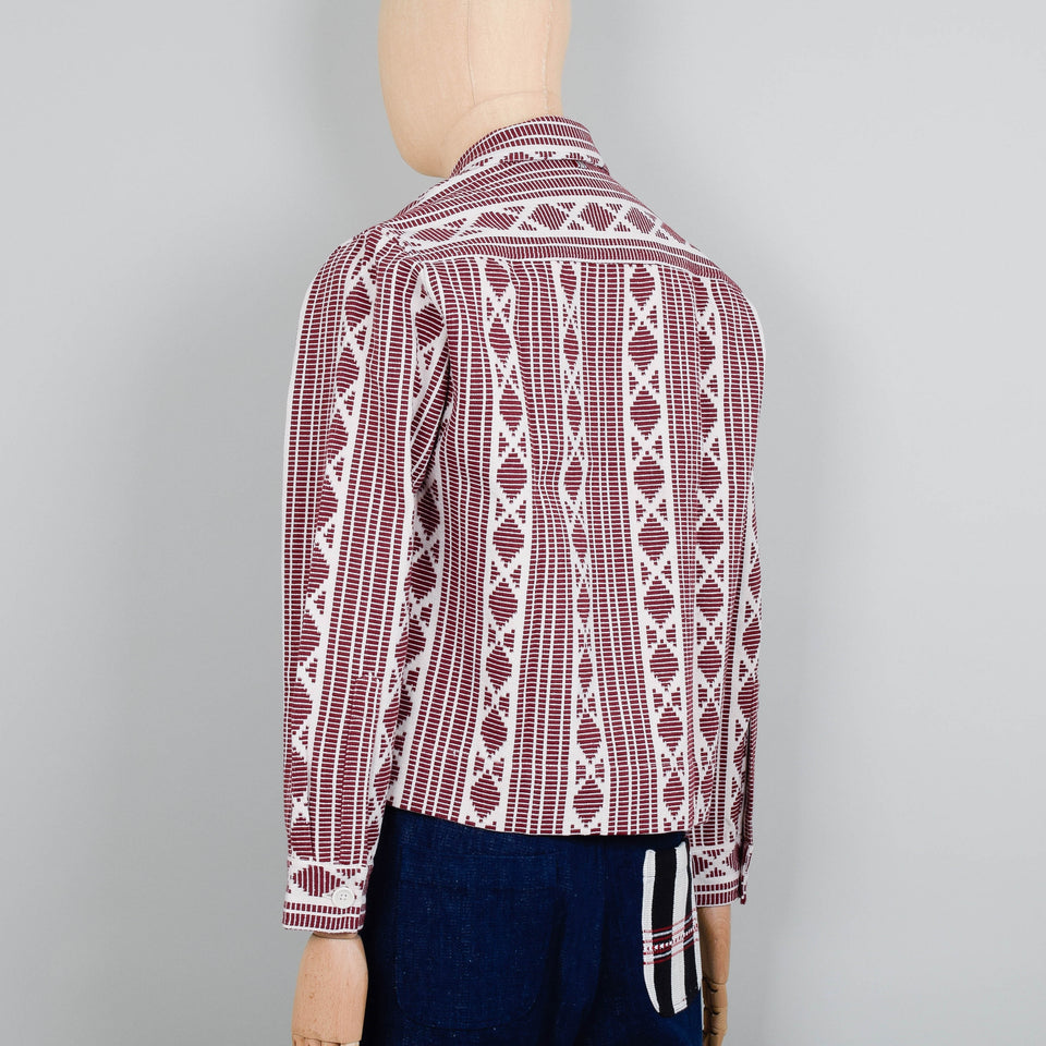 Kardo Bodhi Jacket - Jacquard Red