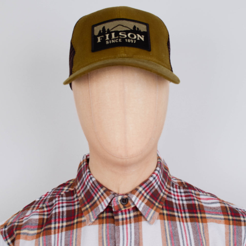 Filson Logger Mesh Cap - Dark Tan