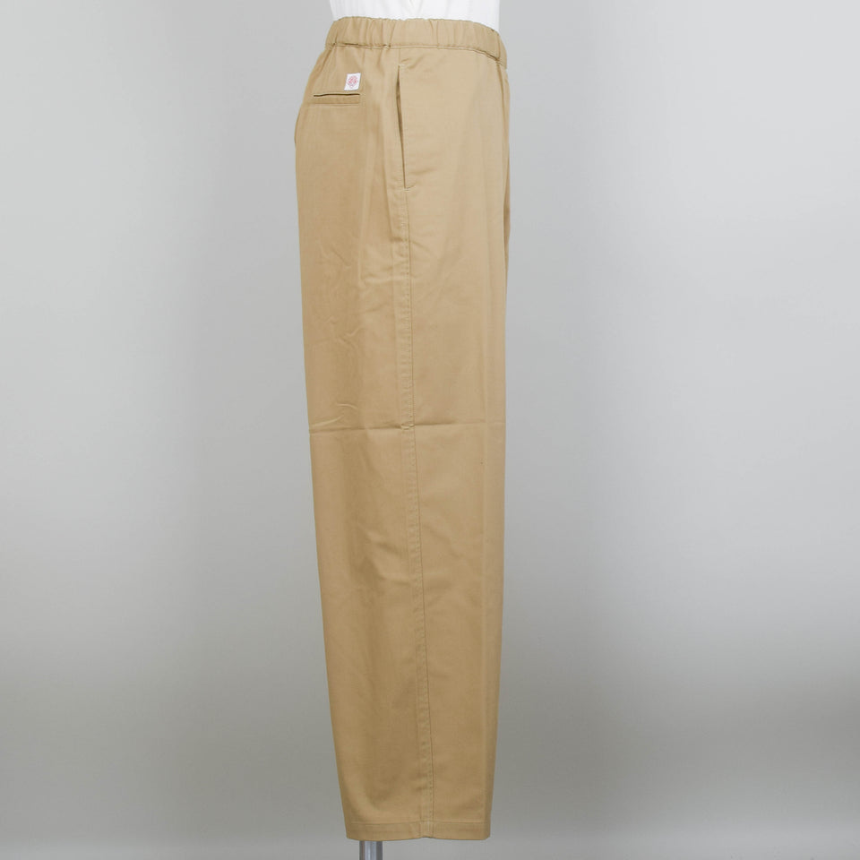 Danton Easy Straight Pants Twill - Beige