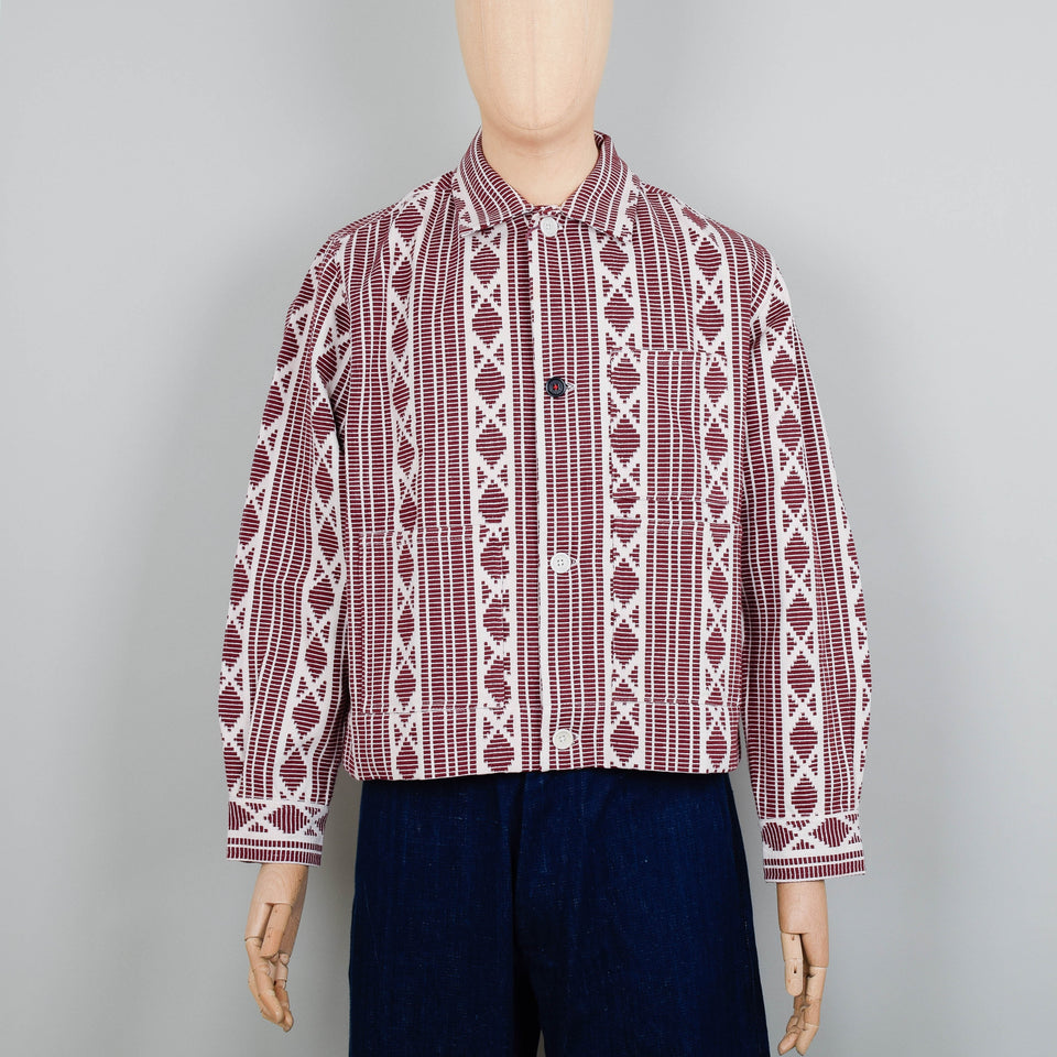 Kardo Bodhi Jacket - Jacquard Red