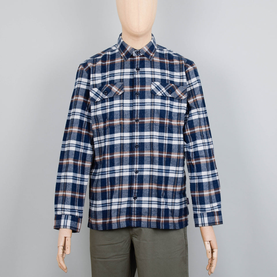 Patagonia Fjord Flannel Shirt - Fields / New Navy