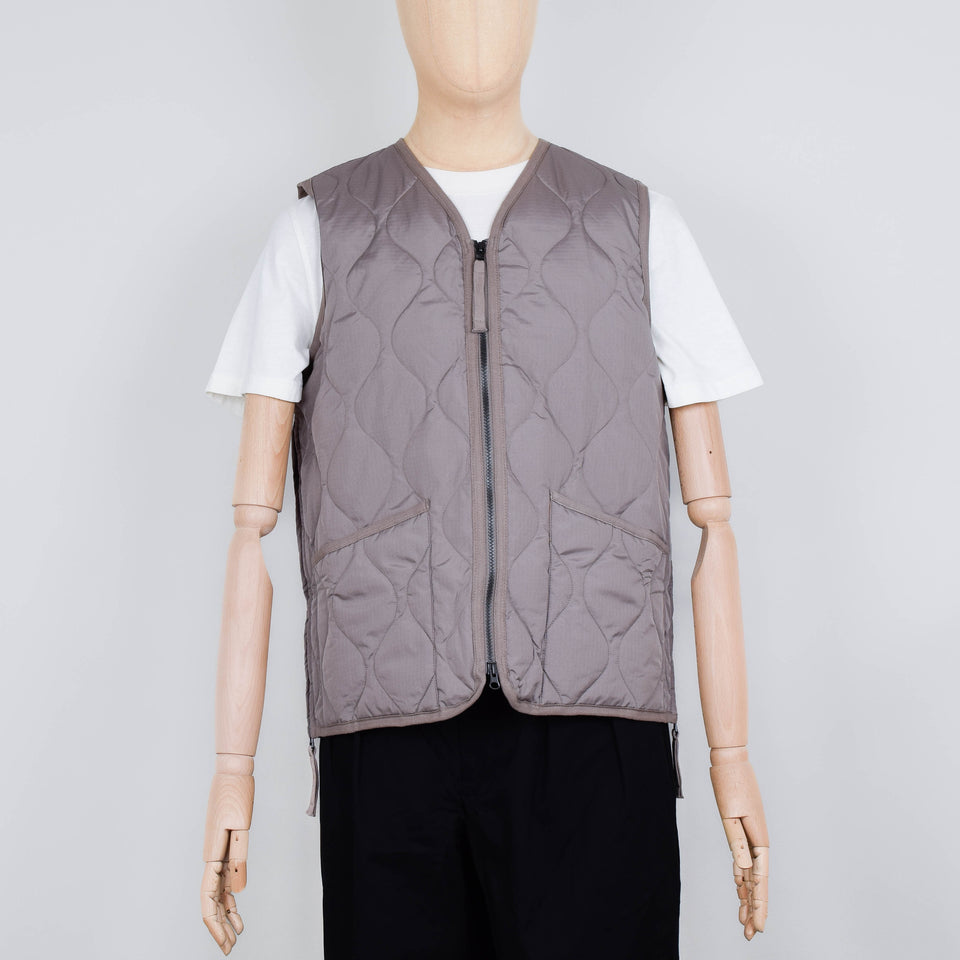 Taion Military V Neck Down Vest 001 -  L.Mocha