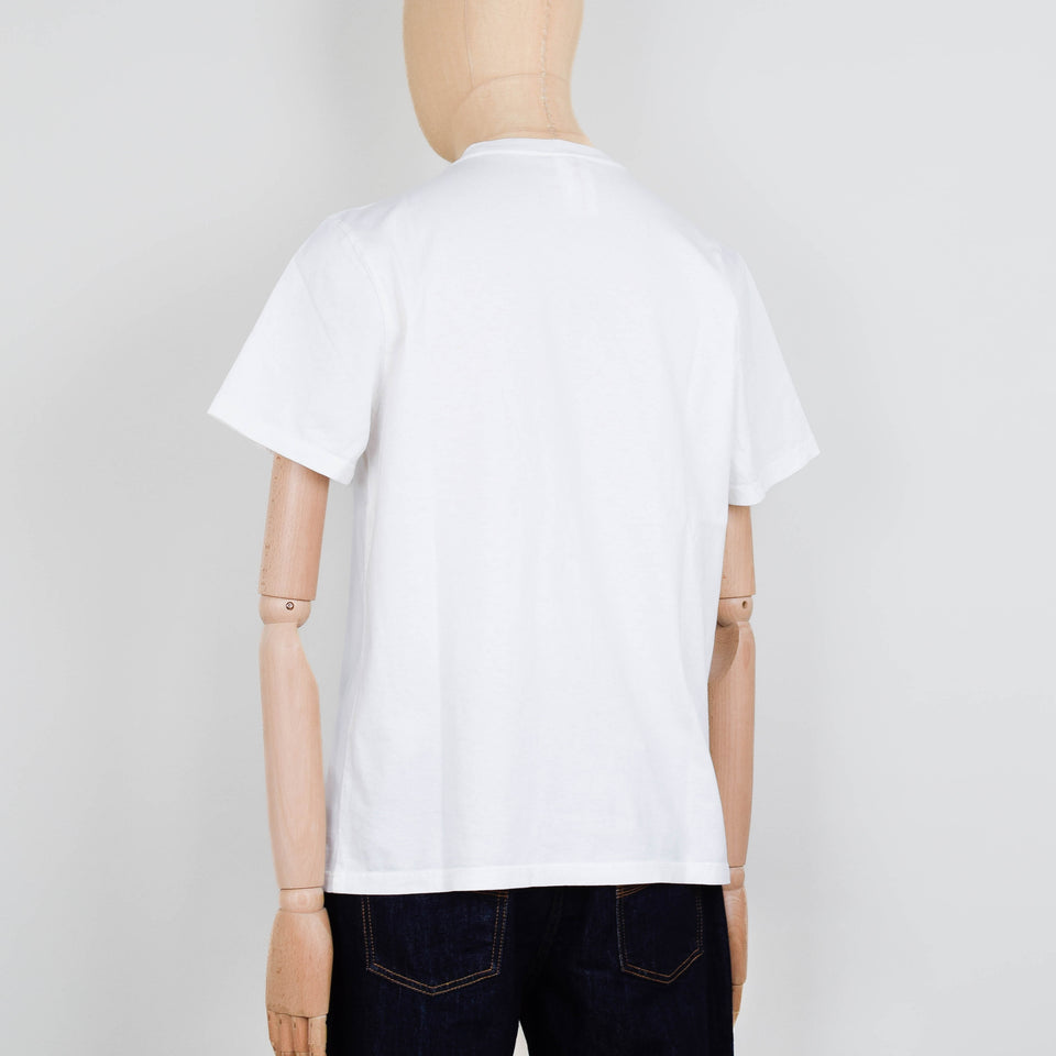 Nudie Jeans Roy Life Tracks T-Shirt - Chalk White