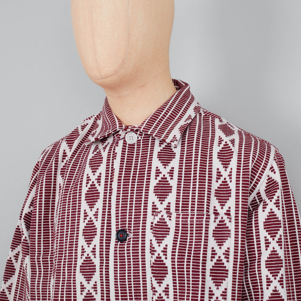 Kardo Bodhi Jacket - Jacquard Red