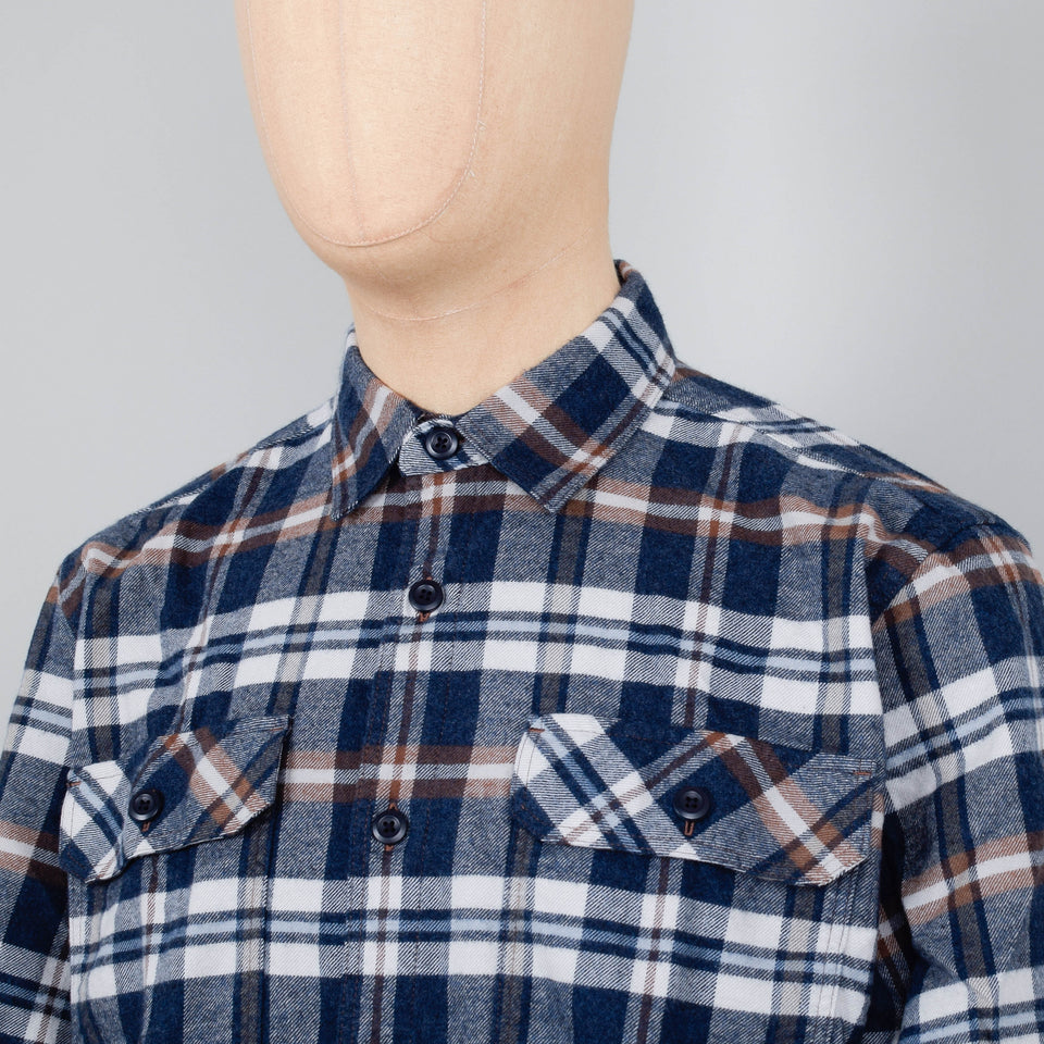 Patagonia Fjord Flannel Shirt - Fields / New Navy