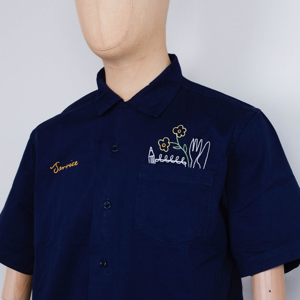 Service Works Necessities Short Sleeve Shirt - Navy