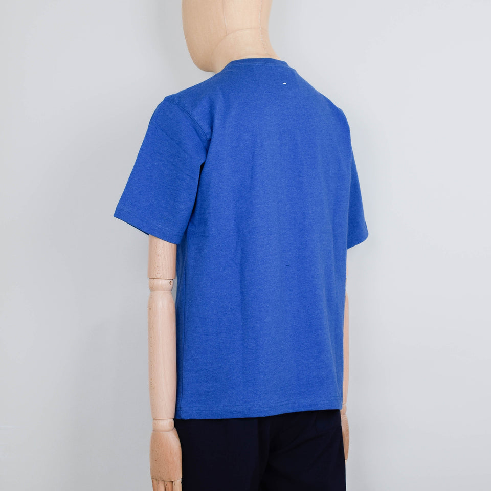 Snow Peak Recycled Cotton Heavy T Shirt - Blue