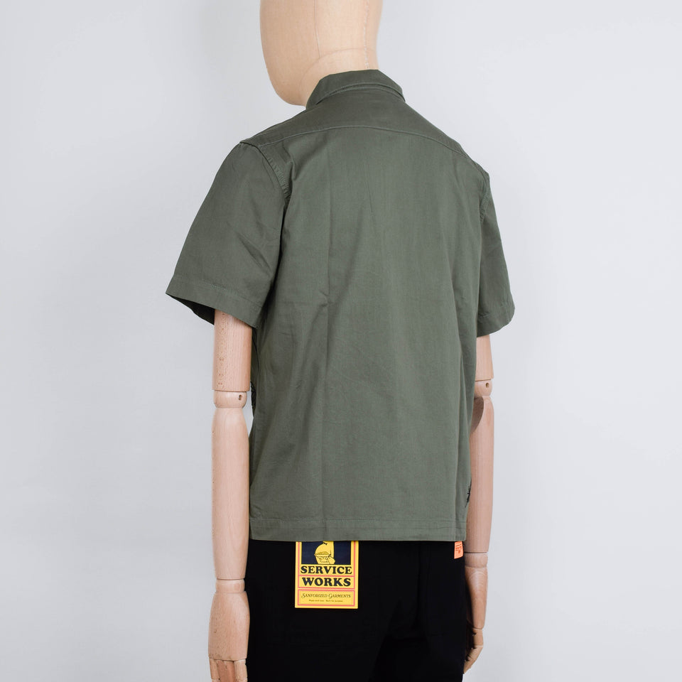 Service Works Picnic Short Sleeve Shirt - Olive