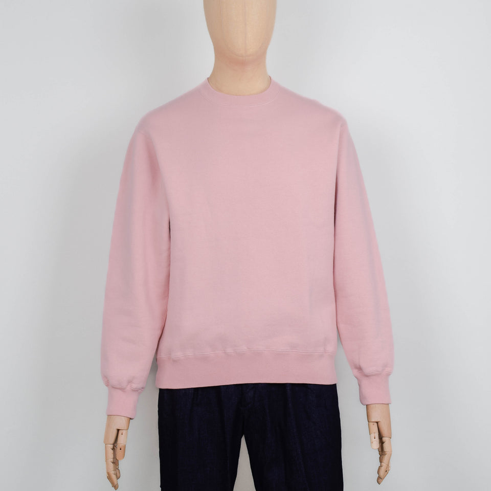 Beams Plus Sweat Crew Raised Back - Pink
