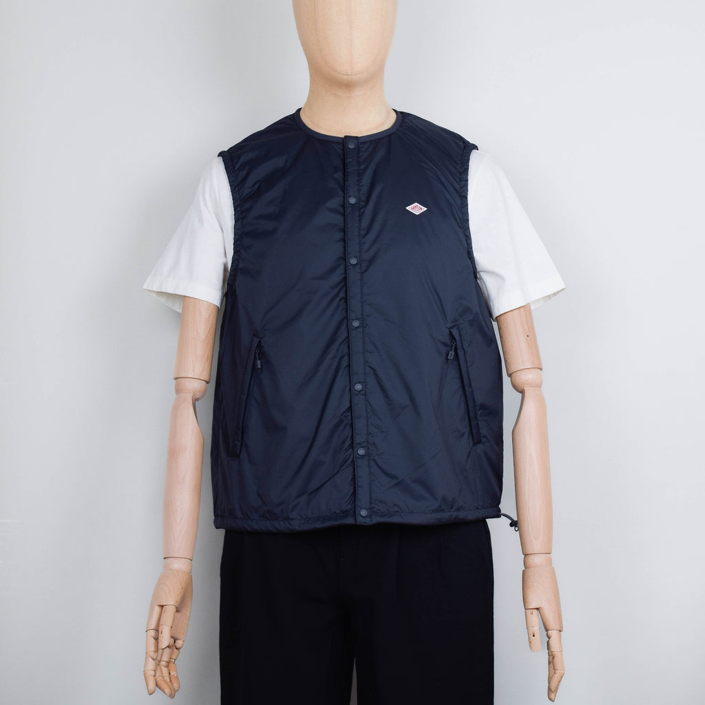 DANTON◆INNER DOWN VEST/ナイロン/GRY/JD-8750/17A-KW-003 1-17_f153eb7e-7e72-4aba-a0b8-