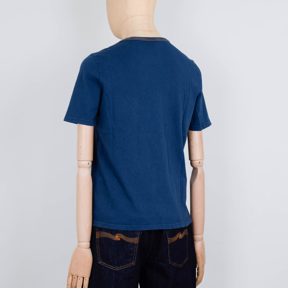 Nudie Jeans Ricky Pocket T-Shirt - Washed Blue