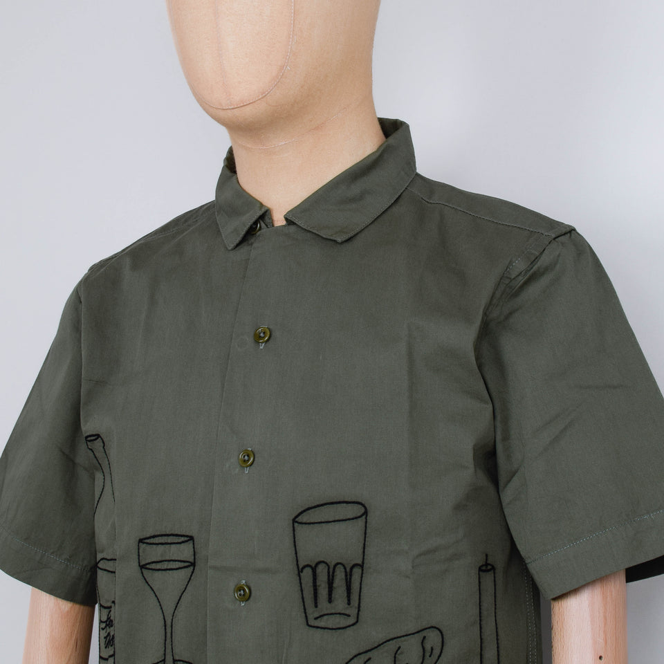 Service Works Picnic Short Sleeve Shirt - Olive