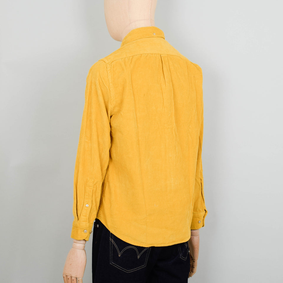Portuguese Flannel Lobo Cord Shirt - Mustard