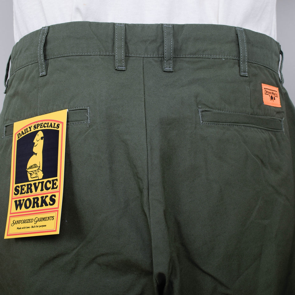 Service Works Part Timer Pant Twill - Olive