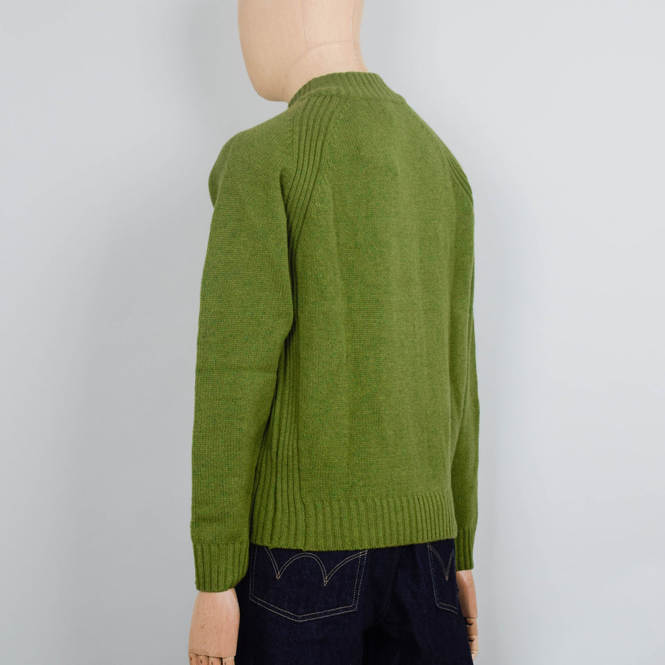 Pittari Jed 1/4 Zip Lambswool - Moss
