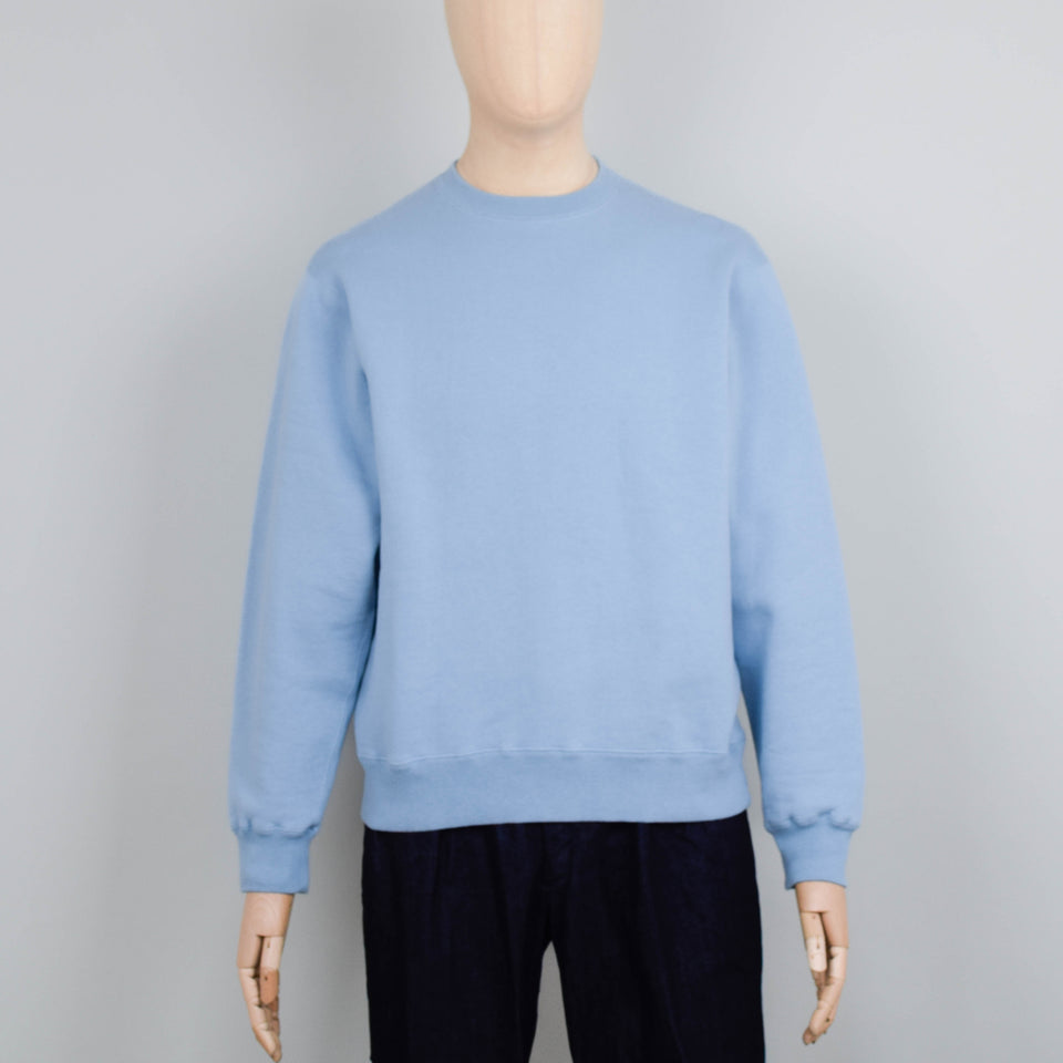 Beams Plus Sweat Crew Raised Back - Sax