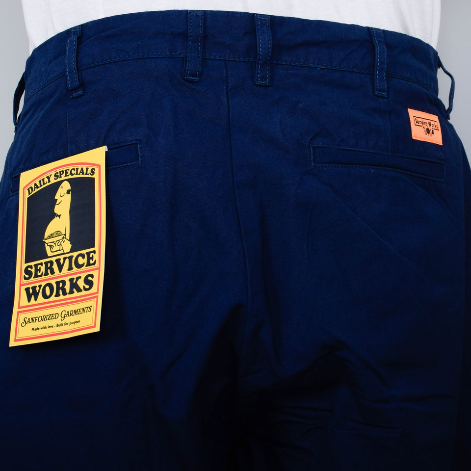 Service Works Part Timer Pant Twill - Navy
