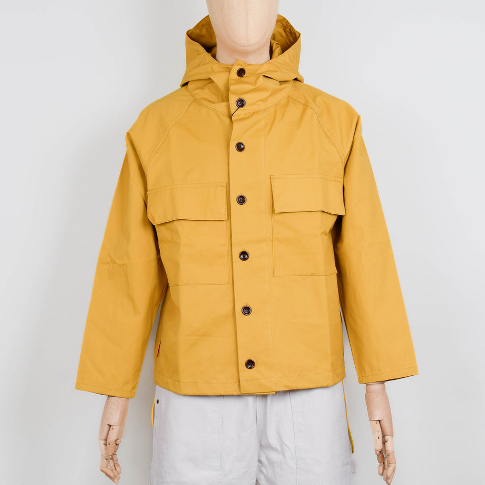 Service Works Allotment Parka Waxed Cotton - Ochre