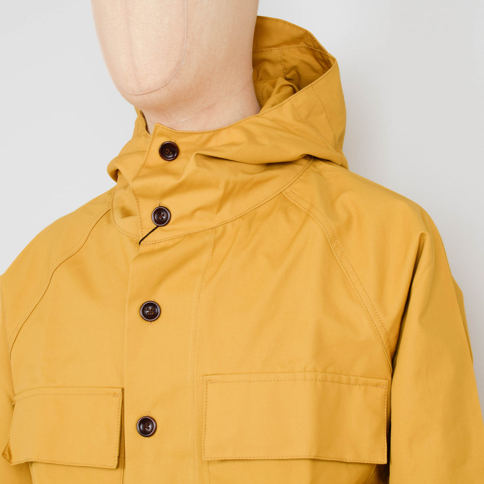 Service Works Allotment Parka Waxed Cotton - Ochre