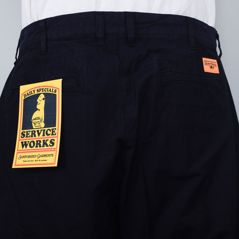 Service Works Part Timer Pant Twill - Black