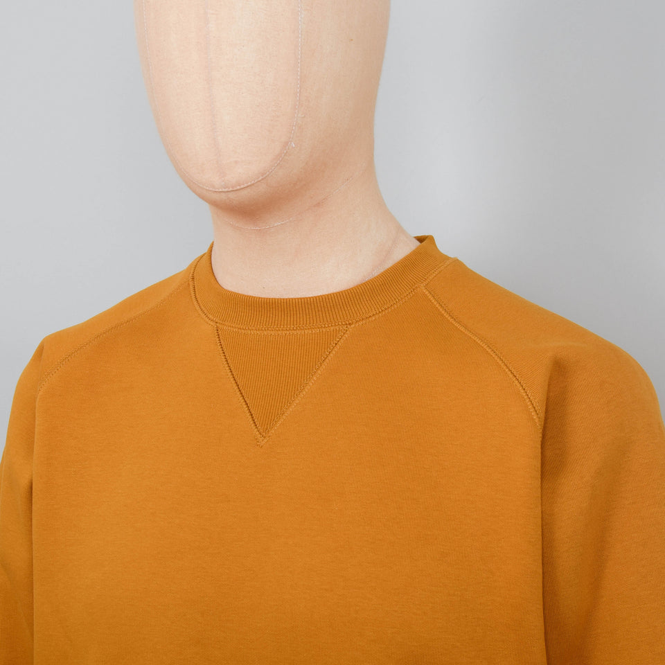 Carhartt WIP Chase Sweat - Buckthorn/Gold