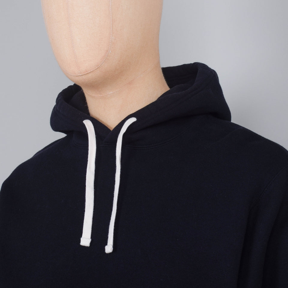 Beams Plus Sweat Pullover Hoodie Raised Back - Black