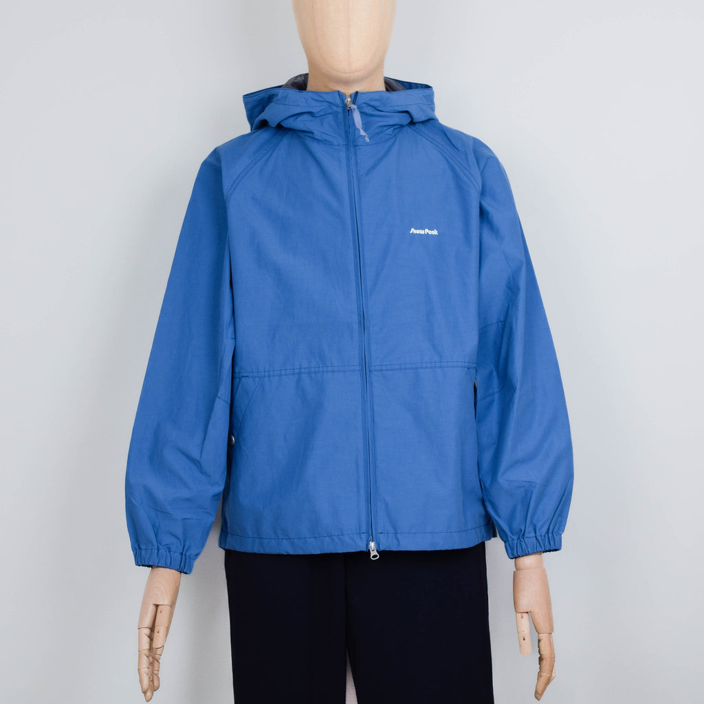 Snow Peak Light Mountain Cloth Zip Up Parka - Blue – Liquor Store
