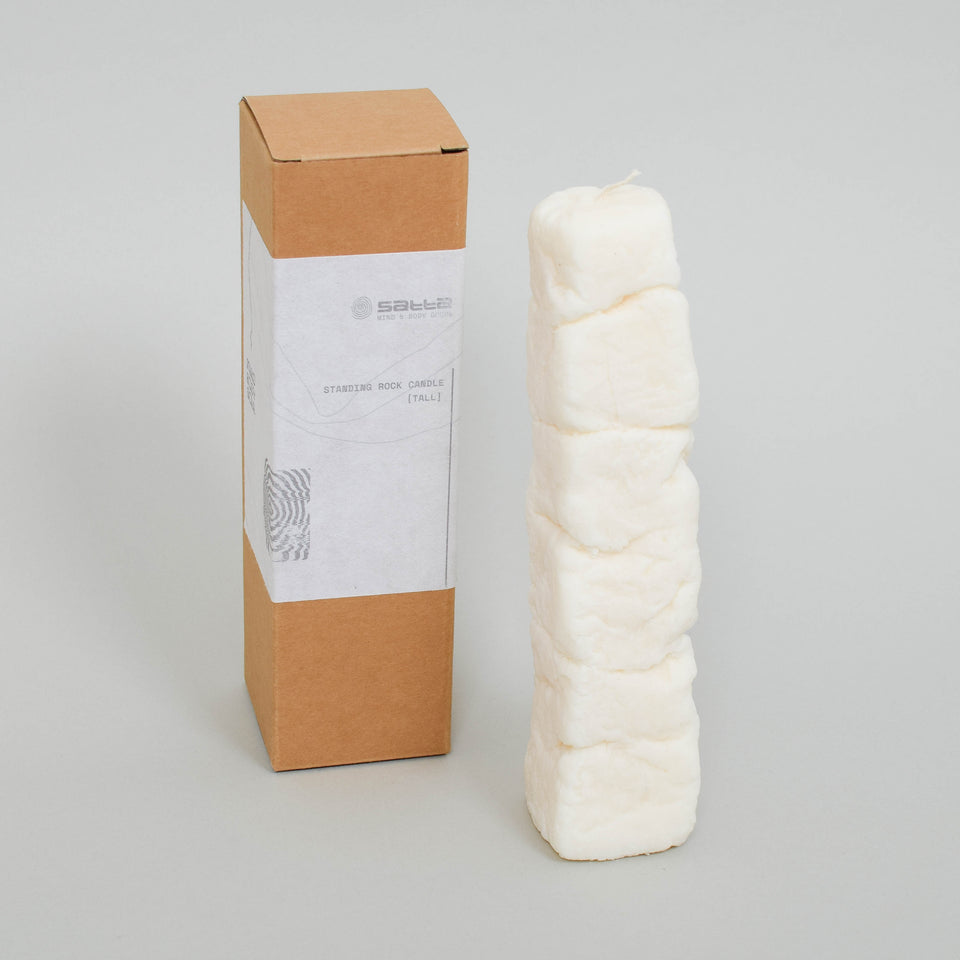 Satta Rock Candle Tall