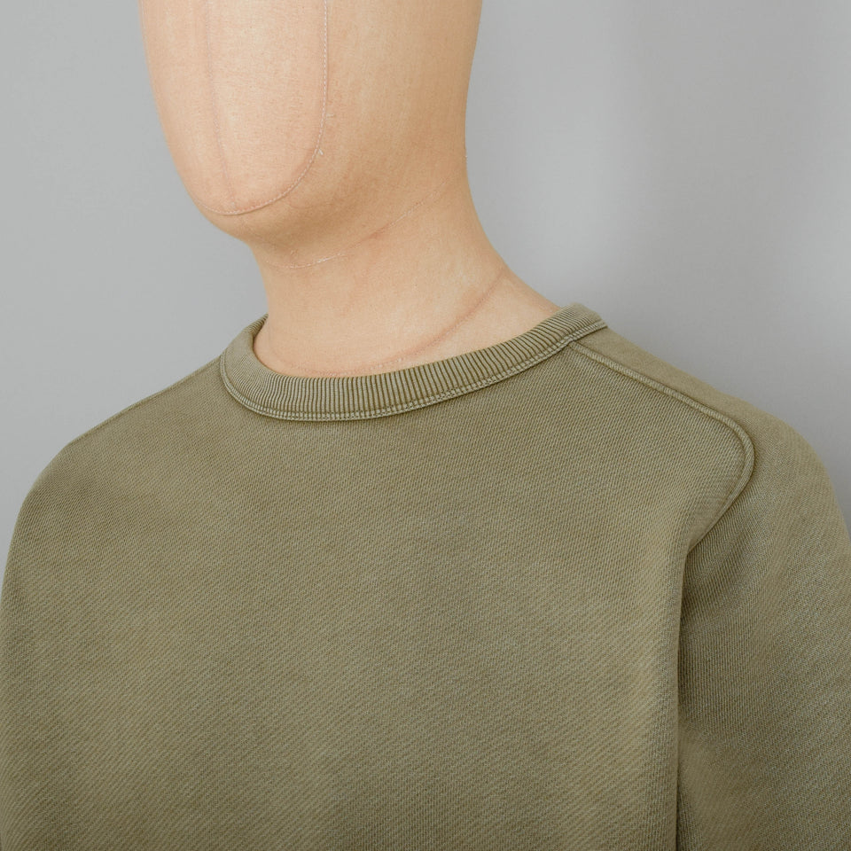 YMC Almost Grown Sweatshirt - Olive Green