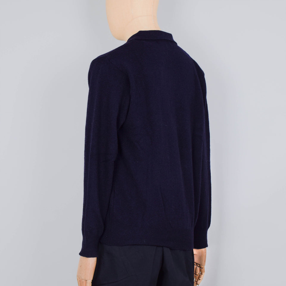 Pittari Polo Merino - Navy