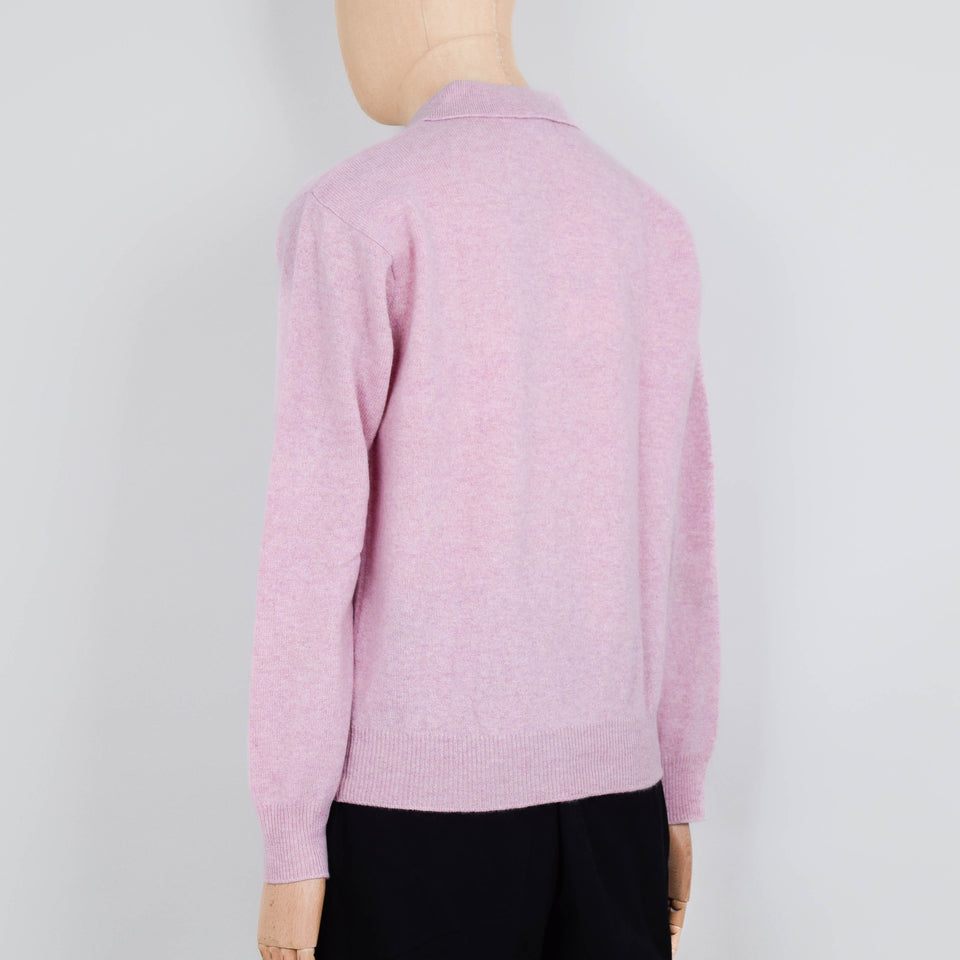 Pittari Polo Merino - Pink Haze