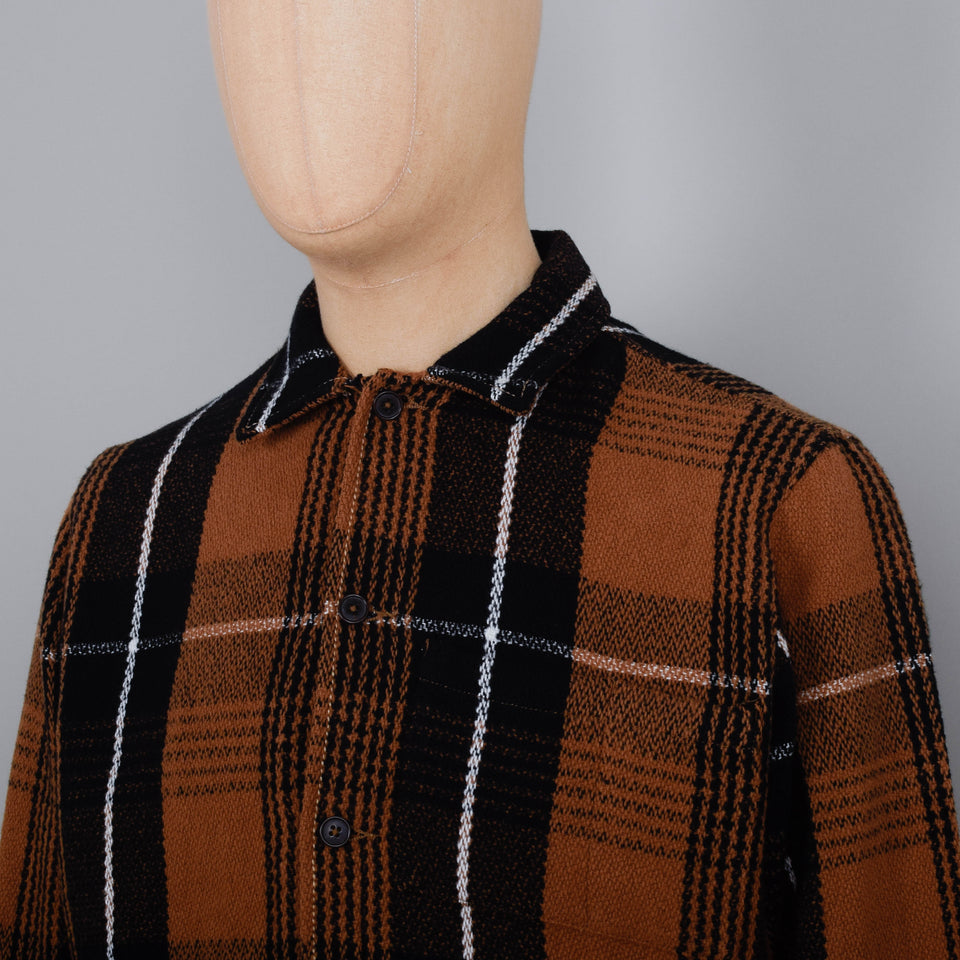 Universal Works Uniform Jacket - Earth II Check