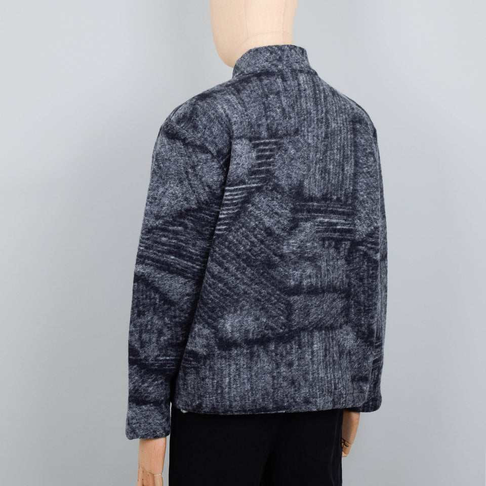 Folk Boxy Funnel Fleece - Slate