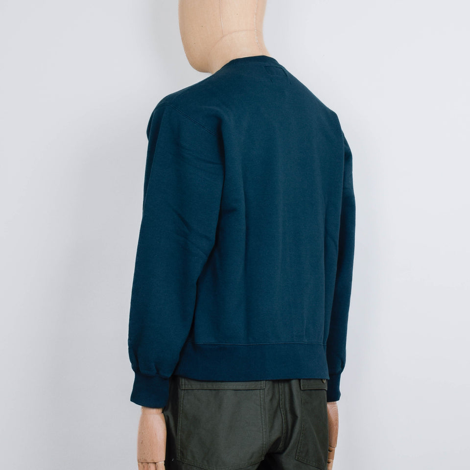 Beams Plus Sweat Crew - Dark Green