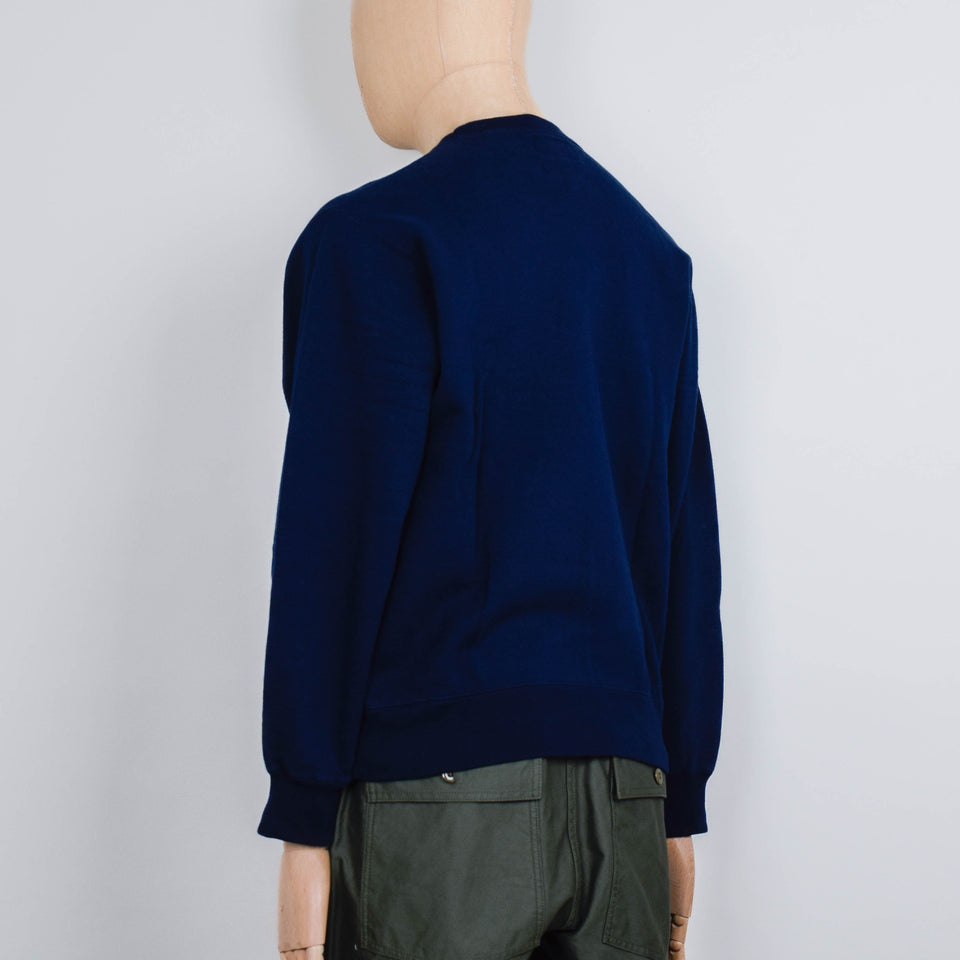 Beams Plus Sweat Crew - Navy