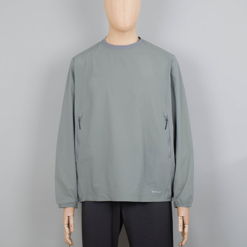 Snow Peak Stretch Packable Pullover - Sage