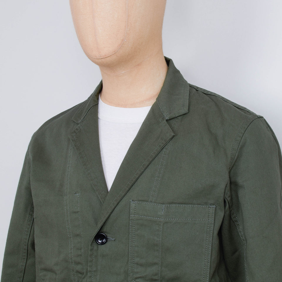 Service Works Drill Server Suit Jacket - Olive