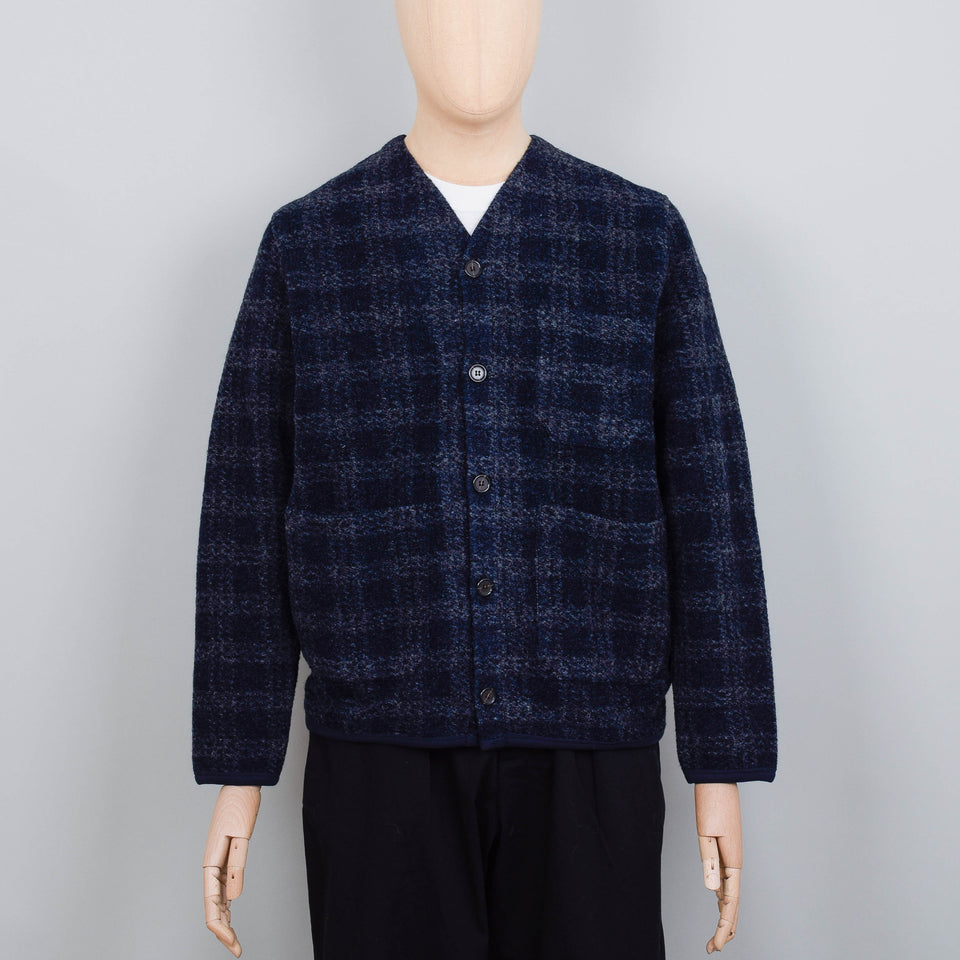 Universal Works Swarm Cardigan - Navy