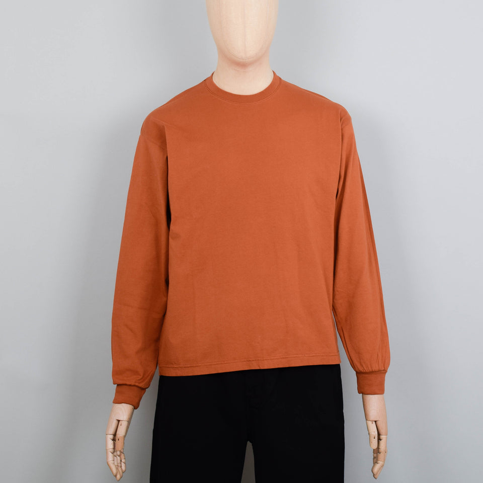 Colorful Standard Oversized Organic LS T-Shirt - Ginger Brown