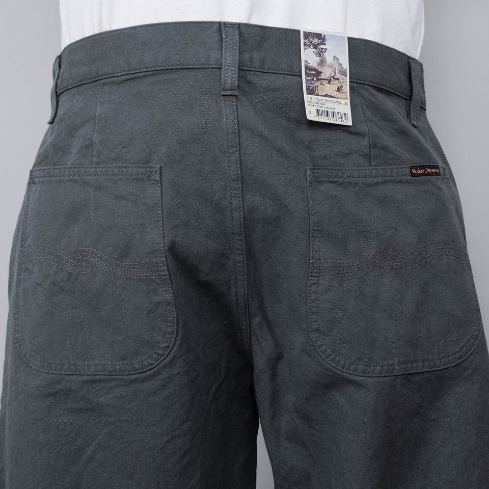 Nudie Jean Tuff Tony Pants Duck Canvas - Green