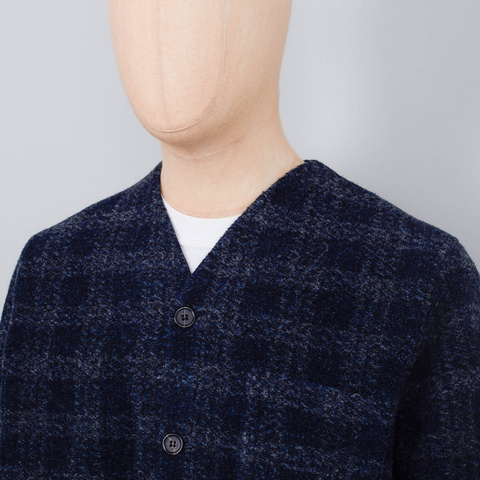 Universal Works Swarm Cardigan - Navy
