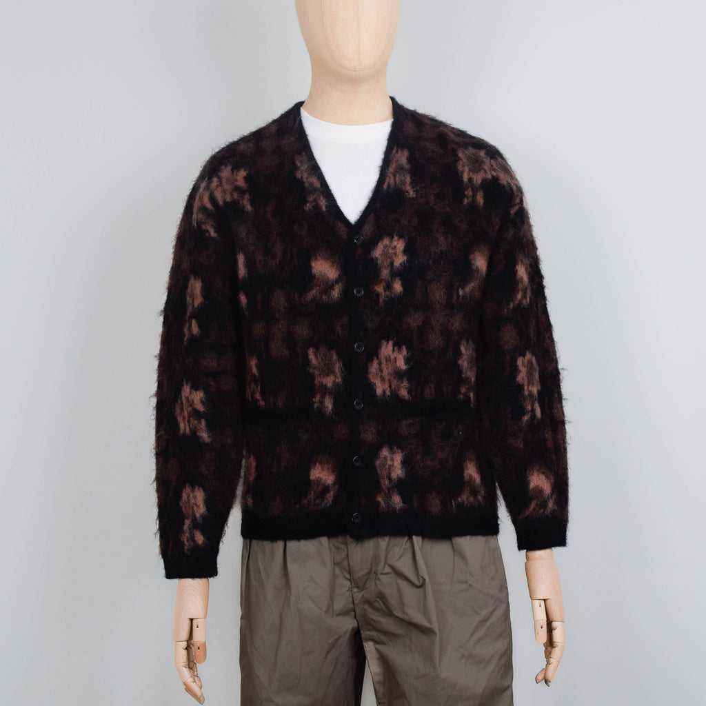 Beams Plus Cardigan Botanical - Black – Liquor Store