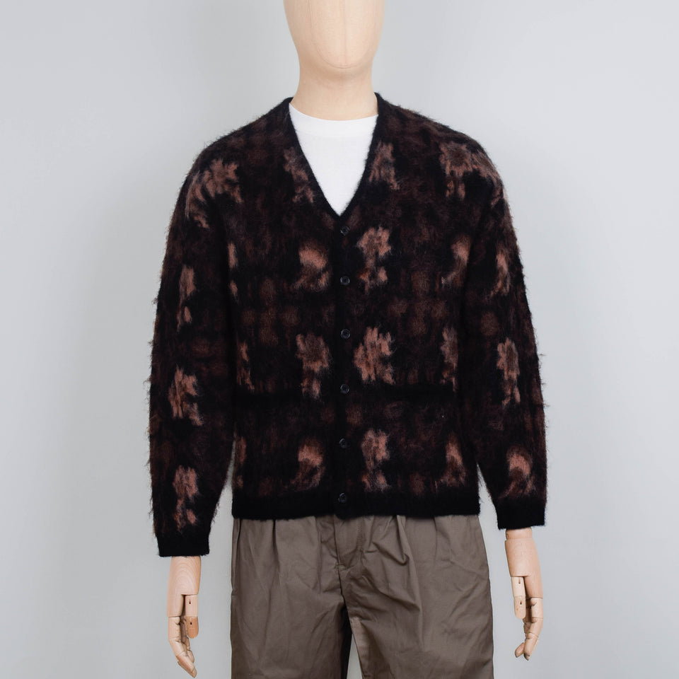 Beams Plus Cardigan Botanical - Black