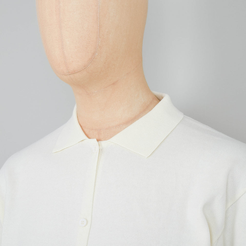 Service Works Knitted Vase Shirt S/S - Off White