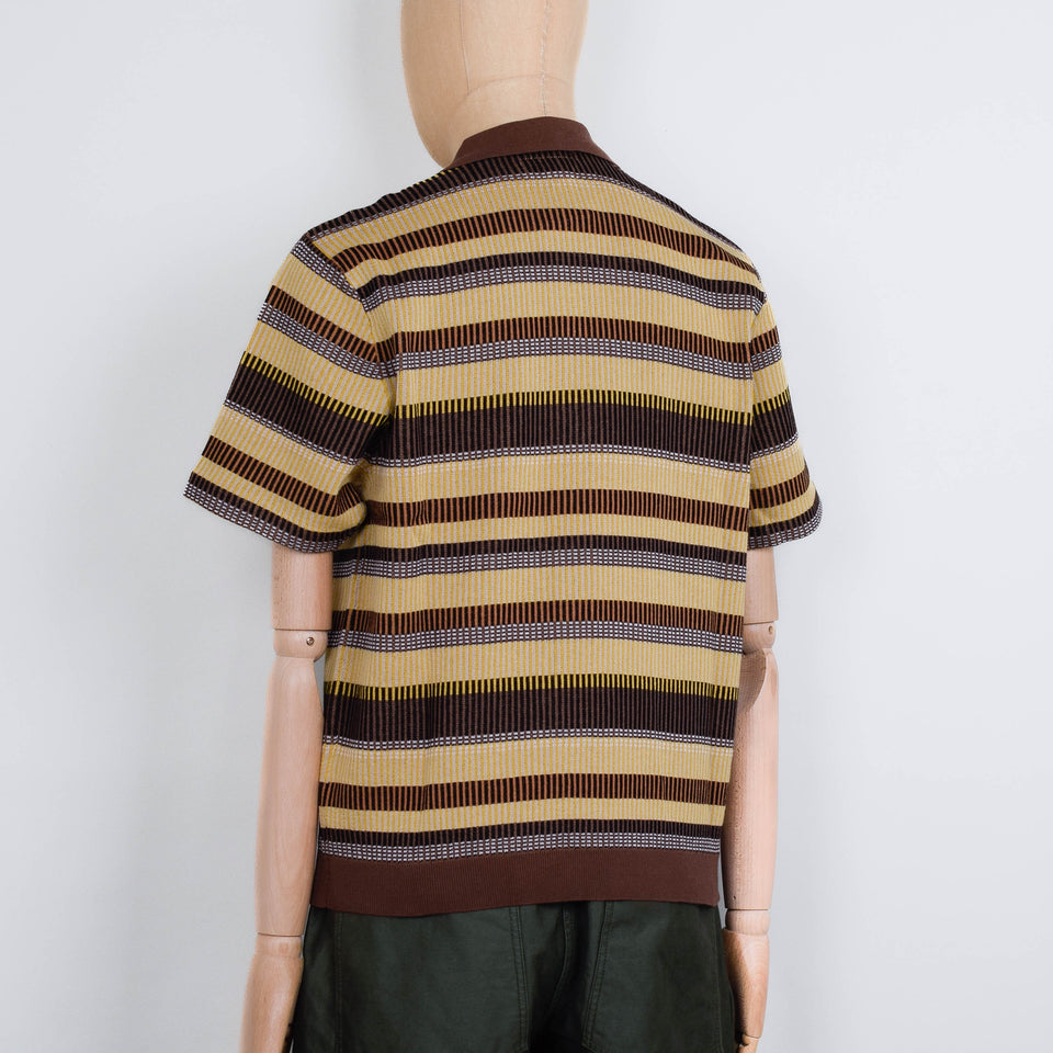 Beams Plus Half Zip, Knit Polo